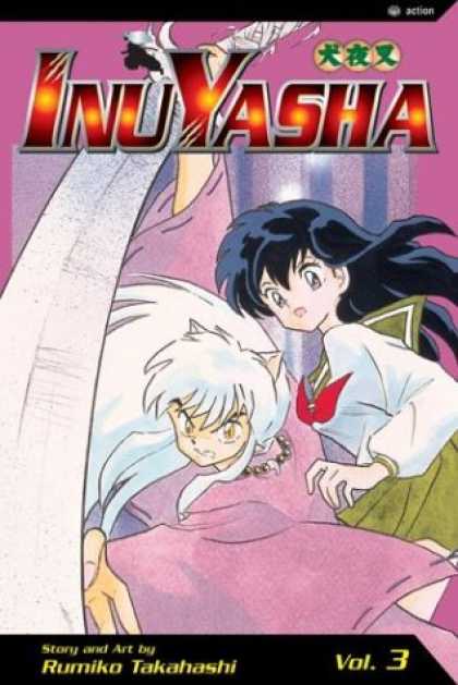 Bestselling Comics (2007) - Inuyasha, Volume 3 by Rumiko Takahashi - Anime - Dog Ears - Sword - Combat - Windy