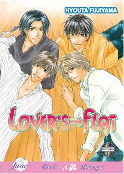 Bestselling Comics (2007) - Lover's Flat (Yaoi) by Hyouta Fujiyama - Manga - Hyouta Fujiyama - Four Men - Parental Advisory - June