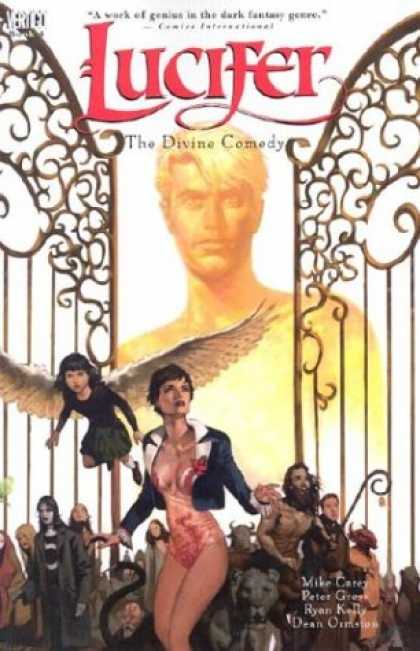 Genius - Work - Dark - Fantasy - Comics Bestselling Comics (2007) - Lucifer: The Divine Comedy - Volume 4 (Lucifer (Graphic Novels)) by Mike Carey - Genius - Work - Dark - Fantasy - Comics