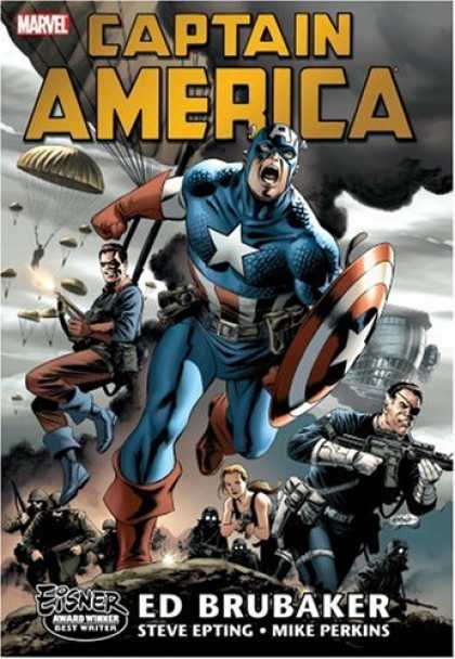 Bestselling Comics (2007) - Captain America by Ed Brubaker Omnibus, Vol. 1 by Ed Brubaker