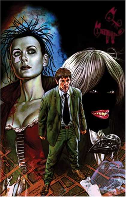 Bestselling Comics (2007) - Neil Gaiman's Neverwhere by Mike Carey - Woman - Male - Red Lips - Blonde - Dark