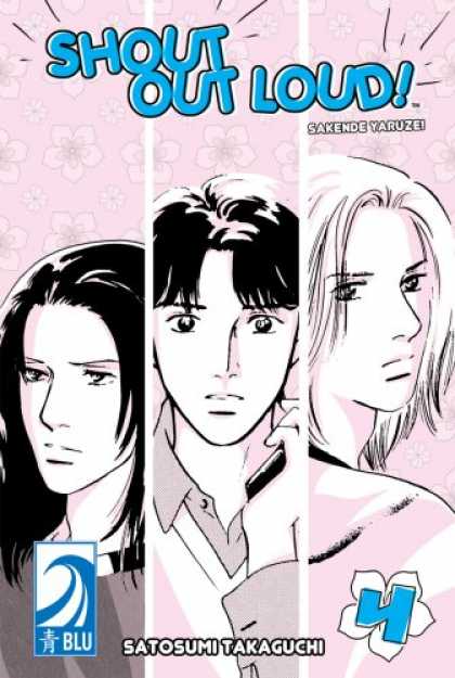 Bestselling Comics (2007) - Shout Out Loud! Volume 4: (Yaoi) (Shout Out Loud!) by Satosumi Takaguchi - Girl - Boy - Blond - Brunette - Phone