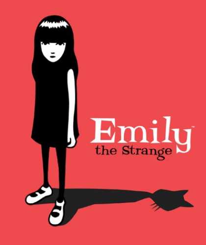 Bestselling Comics (2007) - Emily The Strange (Emily the Strange) by Cosmic Debris - Emily - Girl - Shadow - Cat - Strange