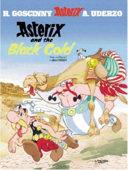 Bestselling Comics (2007) - Asterix and the Black Gold (Asterix) by Albert Uderzo - Camel - Dog - Dessert - Red Pants - Mustache