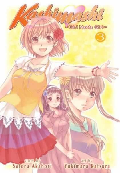 Bestselling Comics (2007) - Kashimashi, Volume 3 by Satoru Akahori - Girls - Art - 3 - Dress - Flowers