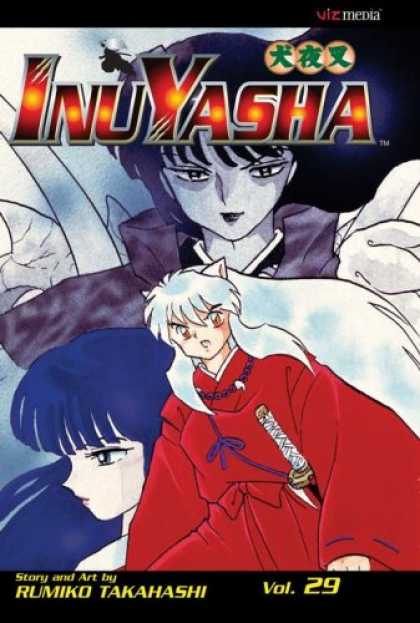 Bestselling Comics (2007) - InuYasha, Volume 29 by Rumiko Takahashi - Inuyasha - Sword - Spiked Hair - Rumiko Takahashi - Red Robe