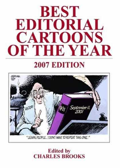 Bestselling Comics (2007) - Best Editorial Cartoons of the Year 2007 (Best Editorial Cartoons of the Year) - Charles Brooks - Feather Pen - Old Man - September 11 2001 - Historian
