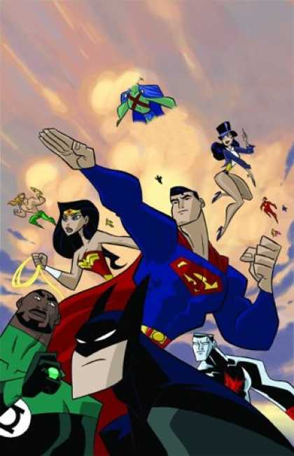 Bestselling Comics (2007) - Justice League Unlimited: Champions of Justice - Volume 3 (Justice League Unlimi - Superheroes - Superman - Wonder Woman - Flying - Green Lantern