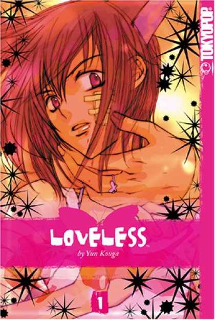Bestselling Comics (2007) - Loveless, Volume 1 by Yun Kouga - Loveless - Girl - Bandage On Cheek - Ring - Hands