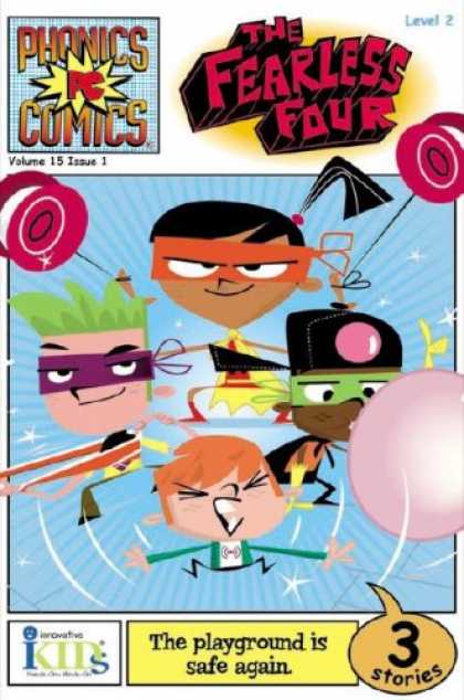 Bestselling Comics (2007) - Phonics Comics: The Fearless Four - Level 2 (Phonics Comics) by Lara Bergen