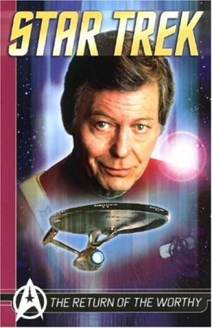 Bestselling Comics (2007) - Star Trek Comics Classics: The Return Of The Worthy (Star Trek (Titan Books)) by - Enterprise - Starship - Stars - Captain - Lights