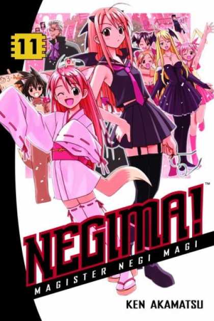 Bestselling Comics (2007) - Negima!: Magister Negi Magi, Volume 11 by Ken Akamatsu - Anime - Girls - Magi - Uniform - Pink