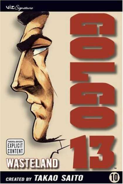 Bestselling Comics (2007) - Golgo 13 Vol. 10 (Golgo 13) by Takao Saito - Wasteland - Explicit Content - Viz Signature - Side Profile - Takao Saito