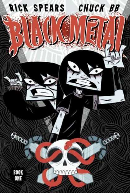 Bestselling Comics (2007) - Black Metal Volume 1 by Rick Spears - Black Metal - Goths - Dark - Skull - Swords