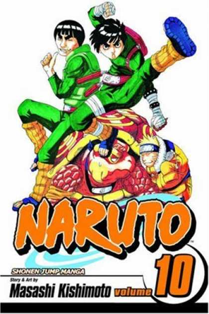 Bestselling Comics (2007) - Naruto, Vol. 10 - Shonen Jump Manga - Masashi Kishimoto - Volume 10 - Blue Shoes - Green Suit