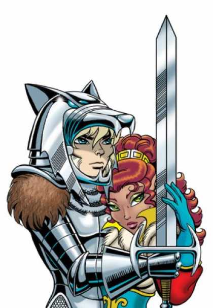 Bestselling Comics (2007) - Elfquest - Archives, Volume 4 (Archive Editions (Graphic Novels)) by Wendy Pini - Sword - Wolf Mask - Headband - Armour - Gloves