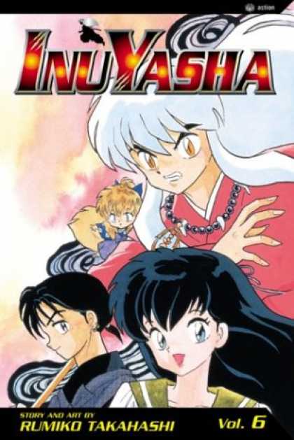 Bestselling Comics (2007) - InuYasha, Volume 6 - Inu Yasha - Girls - Boys - Manga - Rumiko Takahashi