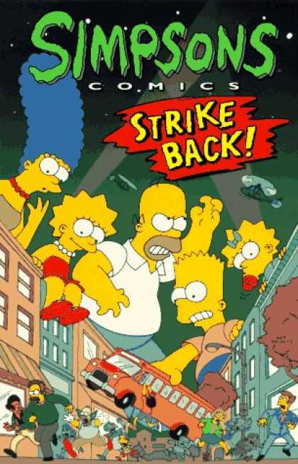 Bestselling Comics (2007) - Simpsons Comics Strike Back by Matt Groening