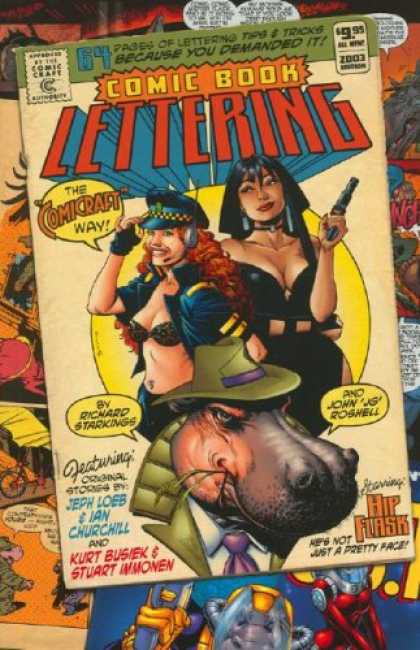 Bestselling Comics (2007) - Comic Book Lettering: The Comicraft Way by Richard Starkings - Lettering - Hippo - Cabbie - Guns - Girls