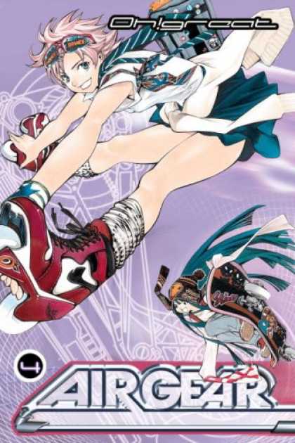 Bestselling Comics (2007) - Air Gear 4 (Airgear) by Oh!Great - Oh Great - Anime - Girl - Skirt - Goggles