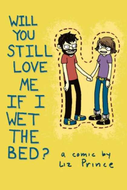 Bestselling Comics (2007) - Will You Still Love Me If I Wet The Bed? by Liz Prince - Man - Woman - Liz Prince - Handshaking - Will You Still Love Me If I Wet The Bed