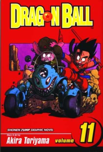 Bestselling Comics (2007) - Dragon Ball, Vol. 11 - Blue Vehicle - Character With Pig Face - Shonen Jump Graphic Novel - Volume 11 - Akira Toriyama
