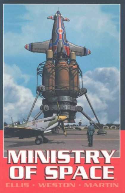 Bestselling Comics (2007) - Ministry Of Space by Warren Ellis - Plane - Vertical - Sky - Ministry Of Space - Pilot