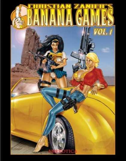 Bestselling Comics (2007) - Banana Games vol. 1 by Christian Zanier - Christian Zanieh - Banana Games - Car - Guns - Women