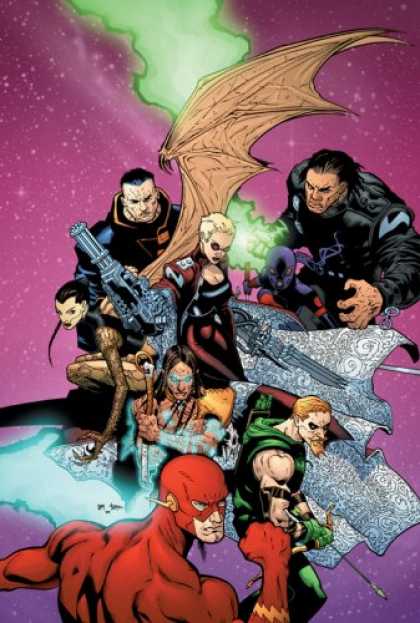 Bestselling Comics (2007) - Justice League Elite: Volume 2 (Jla (Justice League of America) (Graphic Novels) - Flash - Mutant - Superhero - Machinegun - Space