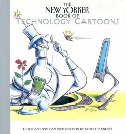 Bestselling Comics (2007) - The New Yorker Book of Technology Cartoons by The Cartoon Bank - New Yorker - Technology Cartoons - Robert Mankoff - Flower - Monitor
