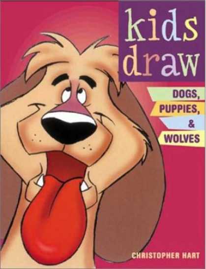 Bestselling Comics (2007) - Kids Draw Dogs, Puppies and Wolves (Kids Draw) by Christopher Hart - Puppy - Red Tongue - Dog - Friendly - Draw