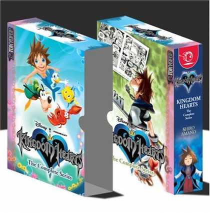 Bestselling Comics (2007) - Kingdom Hearts Boxed Set--vols 1-4 by Shiro Amano