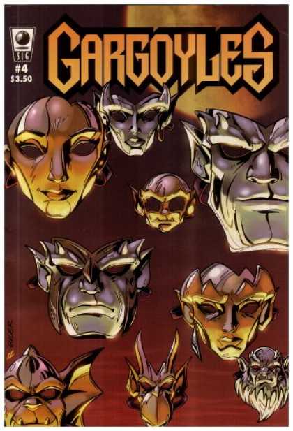 Bestselling Comics (2007) - Gargoyles #4 by Greg Weisman - Gargoyles - Faces - 350 - 4 - Masks