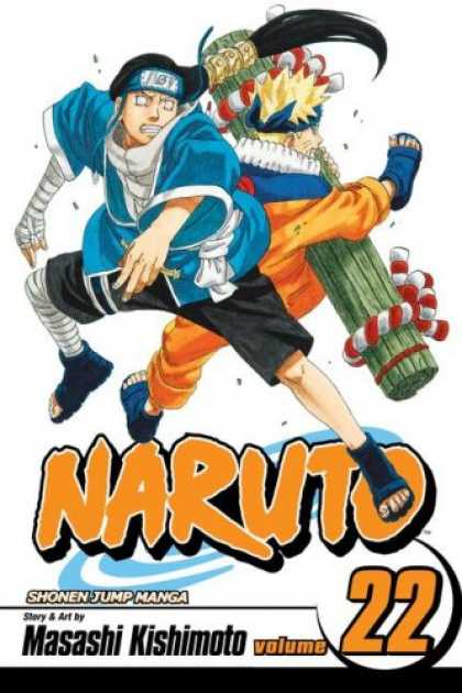 Bestselling Comics (2007) - Naruto, Volume 22 by Masashi Kishimoto - Shoen Jump Manga - Naruto - Masashi Kishimoto - Punch - Blue Robe
