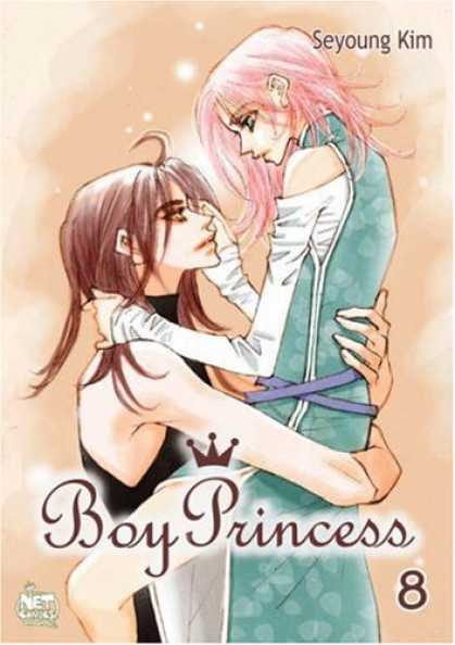Bestselling Comics (2007) - Boy Princess: Volume 8 (Boy Princess) by Seyoung Kim - Boy Princess - Pink - Love - Hug - Woman