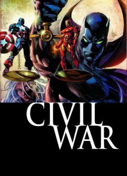 Bestselling Comics (2007) - Black Panther: Civil War TPB (Black Panther (Unnumberd)) by Reginald Hudlin - Hero - Spin - Wheel - Horn - Fight