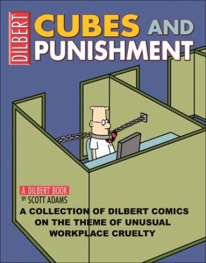 Bestselling Comics (2007) - Cubes and Punishment: A Dilbert Book by Scott Adams - Cube And Punishment - Dilbert - Chained - Collar - Cubicles