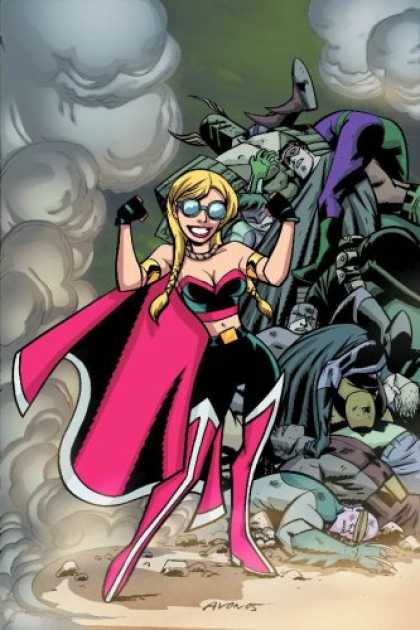 Bestselling Comics (2007) - Powers Vol. 10: Cosmic by Brian Michael Bendis - Pink - Strong - Sunglasses - Monsters - Blonde