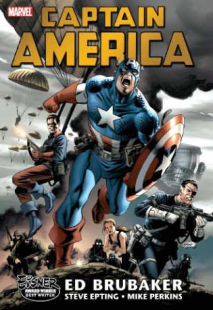 Bestselling Comics (2008) - Captain America Omnibus, Vol. 1 by Ed Brubaker