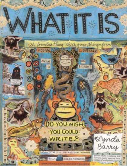 Bestselling Comics (2008) - What It Is by Lynda Barry - What It Is - Monkey - Do You Wish You Could Write - Lynda Barry - Formless Thing