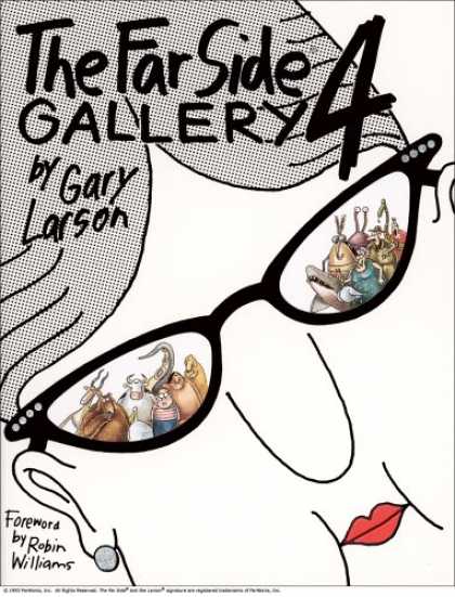 Bestselling Comics (2008) - The Far Side Ã‚Â® Gallery 4 by Gary Larson - Gary Larson - Glasses - Lady - Red Lips - Robin Williams