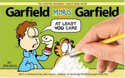Bestselling Comics (2008) - Garfield Minus Garfield by Jim Davis - Cat - Sock - Puppet - Pencil - Eraser
