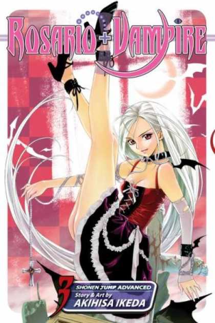 Bestselling Comics (2008) - Rosario+Vampire, Vol. 3 (v. 3) by Akihisa Ikeda - Japanese - Anime - Girl - Akihisa Ikeda - Jump Advanced