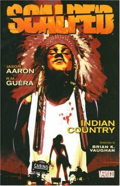 Bestselling Comics (2008) - Scalped Vol. 1: Indian Country by Jason Aaron - Scalped - Jason Aaron - Rm Guera - Indian Contry - Casino