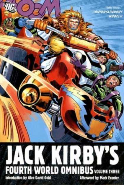 Bestselling Comics (2008) - Jack Kirby's Fourth World Omnibus, Vol. 3 by Jack Kirby - Dc - Mototcycle - Fur - Stripes - Jack Kribys