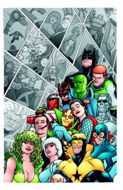 Bestselling Comics (2008) - Justice League International Vol. 3 by Keith Giffen - Superheroes - Batman - Many Lesser-known Superheroes - Green Man - Woman With Green Hair
