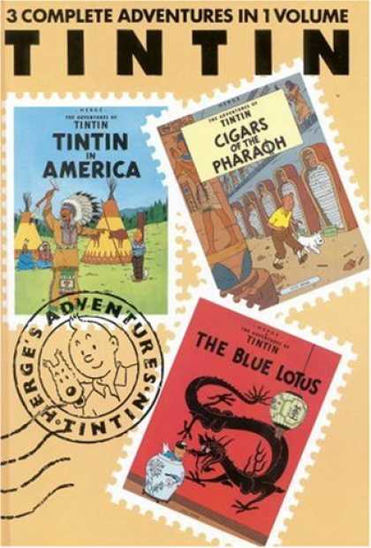 Bestselling Comics (2008) - The Adventures of Tintin: Tintin in America / Cigars of the Pharaoh / The Blue L