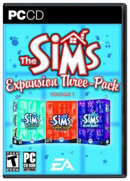 Bestselling Games (2006) - The Sims Triple Expansion Collection Vol 1