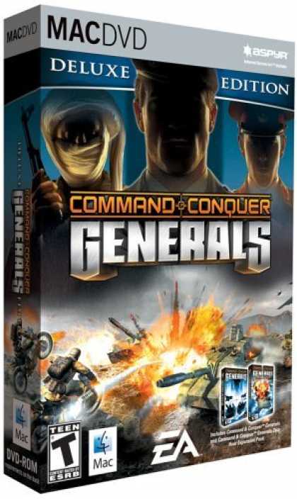 Bestselling Games (2006) - Command and Conquer Generals Deluxe DVD-Rom (Mac)
