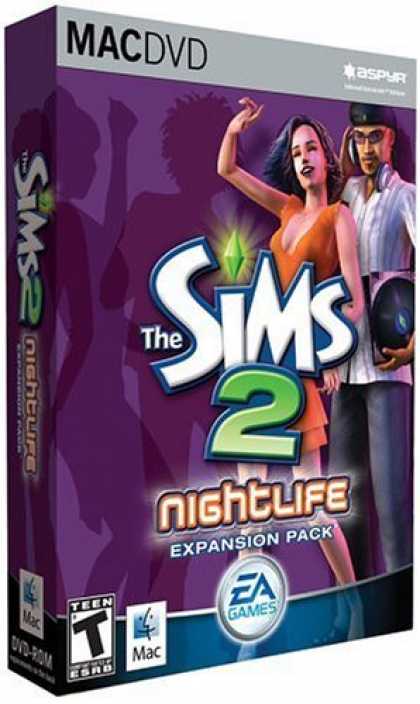 Bestselling Games (2006) - Sims 2: Nightlife (DVD-Rom) (Mac)